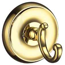 Smedbo Villa Large Towel Hook Polished Brass